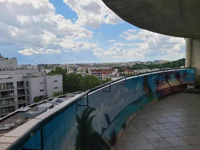 Balkon lub taras w obiekcie APARTAMENT PANORAMA w360