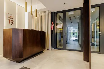 Hol lub recepcja w obiekcie Apartment Emilii Plater