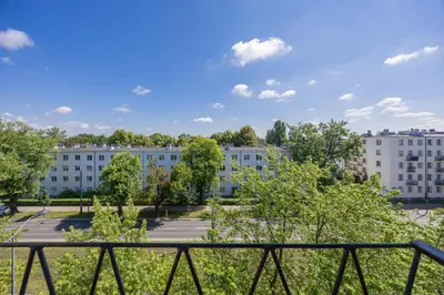 Budynek, w którym mieści się apartament