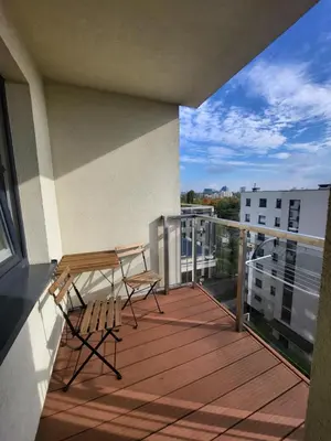 Balkon lub taras w obiekcie Apartament Cora Lego