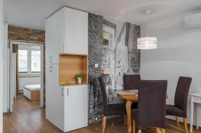 Plan piętra w obiekcie Gierymskiego 2 by NYX Apart