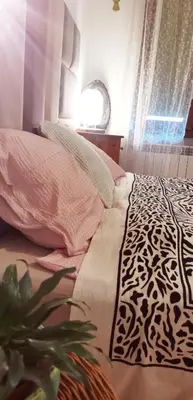 Łóżko lub łóżka w pokoju w obiekcie Green Apartament Żoliborz