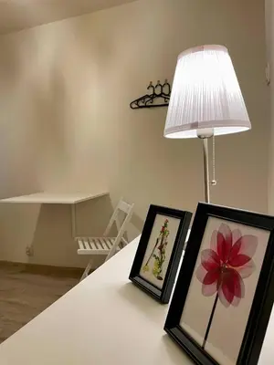Łóżko lub łóżka w pokoju w obiekcie HALBY rooms Prosta 2