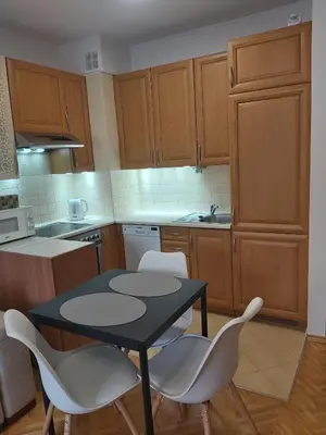 Kuchnia lub aneks kuchenny w obiekcie Apartament, 2 pokoje, stacja metra Kabaty, Ursynów