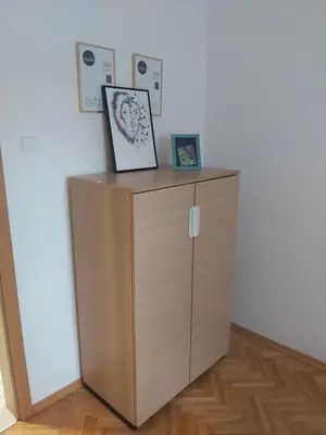 Plan piętra w obiekcie Apartament, 2 pokoje, stacja metra Kabaty, Ursynów