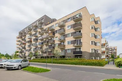 Budynek, w którym mieści się apartament