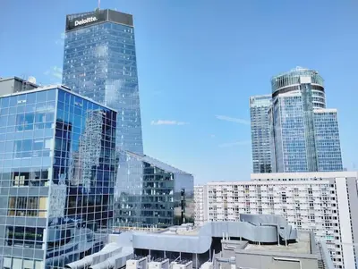 Budynek, w którym mieści się apartament