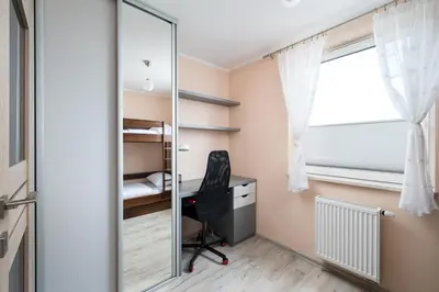 Plan piętra w obiekcie Wawrzyszewska 2-Bedroom Apartment by BookingHost