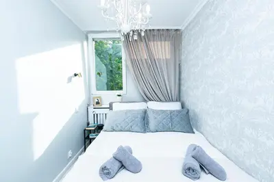 Łóżko lub łóżka w pokoju w obiekcie Krochmalna 2 Green - Better Rental