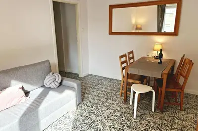 Część wypoczynkowa w obiekcie Apartament Zachodni z balkonem 4 osoby