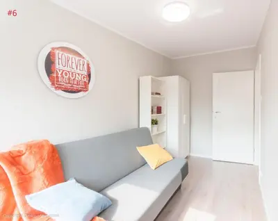 Część wypoczynkowa w obiekcie ROOM Gamerskiego 3