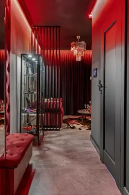 Plan piętra w obiekcie Secret BDSM - Stylowy i klimatyczny apartament dla dorosłych, NEW - Fotel GYNO, klimatyzacja, parking podziemny