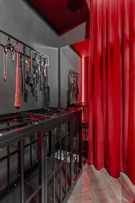 Plan piętra w obiekcie Secret BDSM - Stylowy i klimatyczny apartament dla dorosłych, NEW - Fotel GYNO, klimatyzacja, parking podziemny