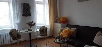 Część wypoczynkowa w obiekcie Paryskie Studio w sercu Warszawy