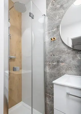 Łazienka w obiekcie RentPlanet - Apartamenty Pileckiego