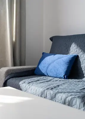 Łóżko lub łóżka w pokoju w obiekcie RentPlanet - Apartamenty Pileckiego