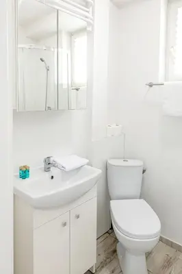 Łazienka w obiekcie Corazziego Plac Bankowy Apartment