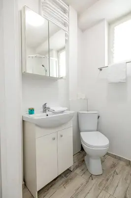 Łazienka w obiekcie Corazziego Plac Bankowy Apartment