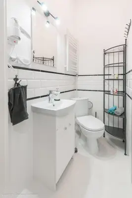 Łazienka w obiekcie ROOM, aleja Niepodległości 148, center, SGH, Pole Mokotowskie