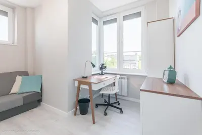 Część wypoczynkowa w obiekcie ROOM, aleja Niepodległości 148, center, SGH, Pole Mokotowskie