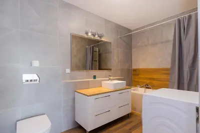 Łazienka w obiekcie ShortStayPoland Tomcia Palucha B118