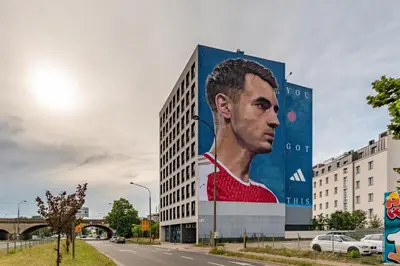 Budynek, w którym mieści się apartament