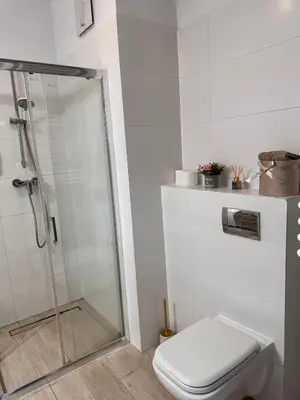 Łazienka w obiekcie Apartment A85 City Centre, free parking
