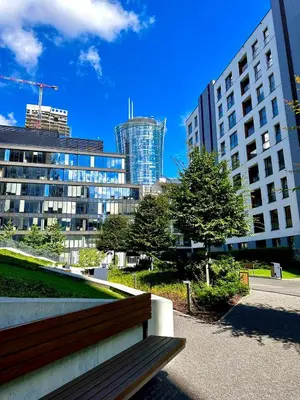 Budynek, w którym mieści się apartament