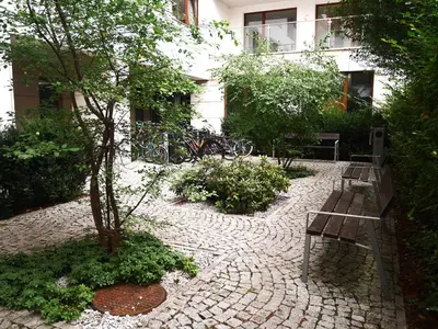 Ogród w obiekcie Stara Praga
