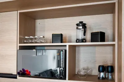 Kuchnia lub aneks kuchenny w obiekcie Warsaw National Stadium Apt - Parking, Workspace - by Rentujemy