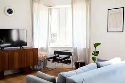 Plan piętra w obiekcie Golden Hour Apartment - Warsaw City Center