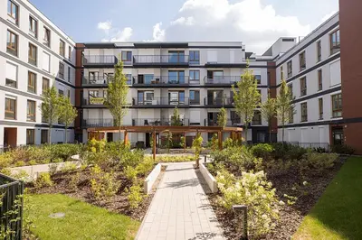 Ogród w obiekcie Holzera Prestige Apartment