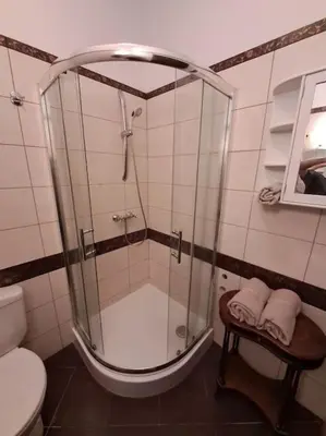 Łazienka w obiekcie Odpoczynek wśród zieleni