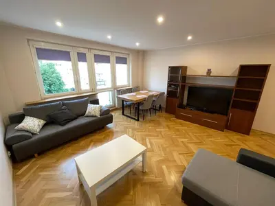 Część wypoczynkowa w obiekcie Labo Apartment Ursynów Natolin