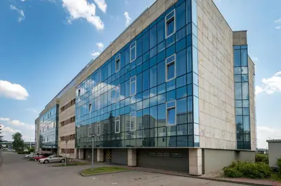 Budynek, w którym mieści się apartament