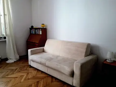 Część wypoczynkowa w obiekcie Metro Politechnika Apartment