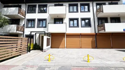 Budynek, w którym mieści się apartament