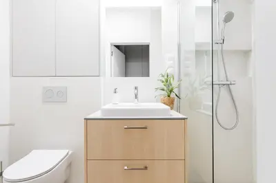 Łazienka w obiekcie SuperApart Domaniewska 2 - near Westfield Mokotow