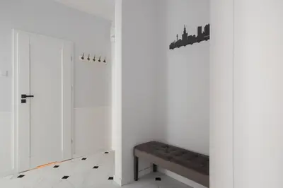 Plan piętra w obiekcie Chmielna Green Apartment by BookingHost