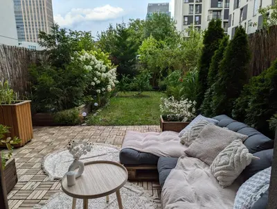 Część wypoczynkowa w obiekcie Botanical Escape Warsaw