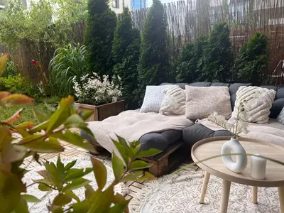Ogród w obiekcie Botanical Escape Warsaw