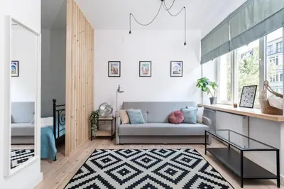 Część wypoczynkowa w obiekcie Gigi Studio Deluxe Mokotow