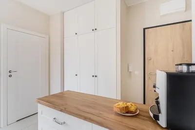 Kuchnia lub aneks kuchenny w obiekcie Apartament Zdziechowskiego