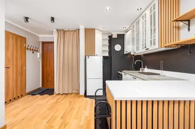 Kuchnia lub aneks kuchenny w obiekcie Apartament Pańska 61 by Your Freedom