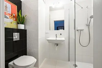 Łazienka w obiekcie Urbannestgroup - Krochmalna 59