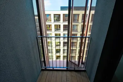 Balkon lub taras w obiekcie Urbannestgroup - Krochmalna 59