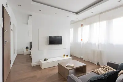 Telewizja i/lub zestaw kina domowego w obiekcie Urban Chic - Oxygen Residence - Wola - WroniaAB