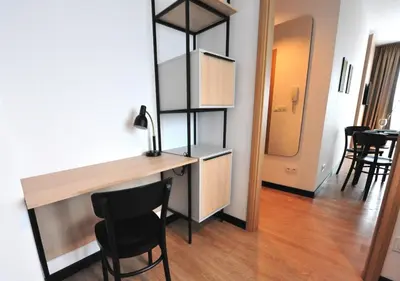 Plan piętra w obiekcie BK Aparthotel Praga - National Stadium - Comfortable Apartment for 4 people