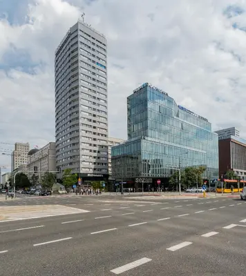 Budynek, w którym mieści się apartament