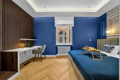 Część wypoczynkowa w obiekcie Warsaw Old Town Apt - Top Location, Workspace - by Rentujemy